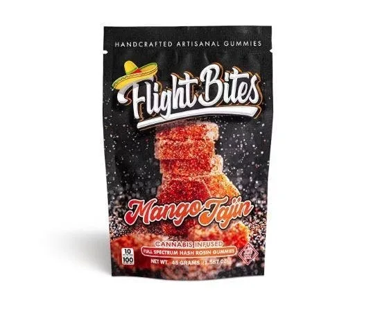 FLIGHT BITES - MANGO TAJIN 100MG GUMMIES