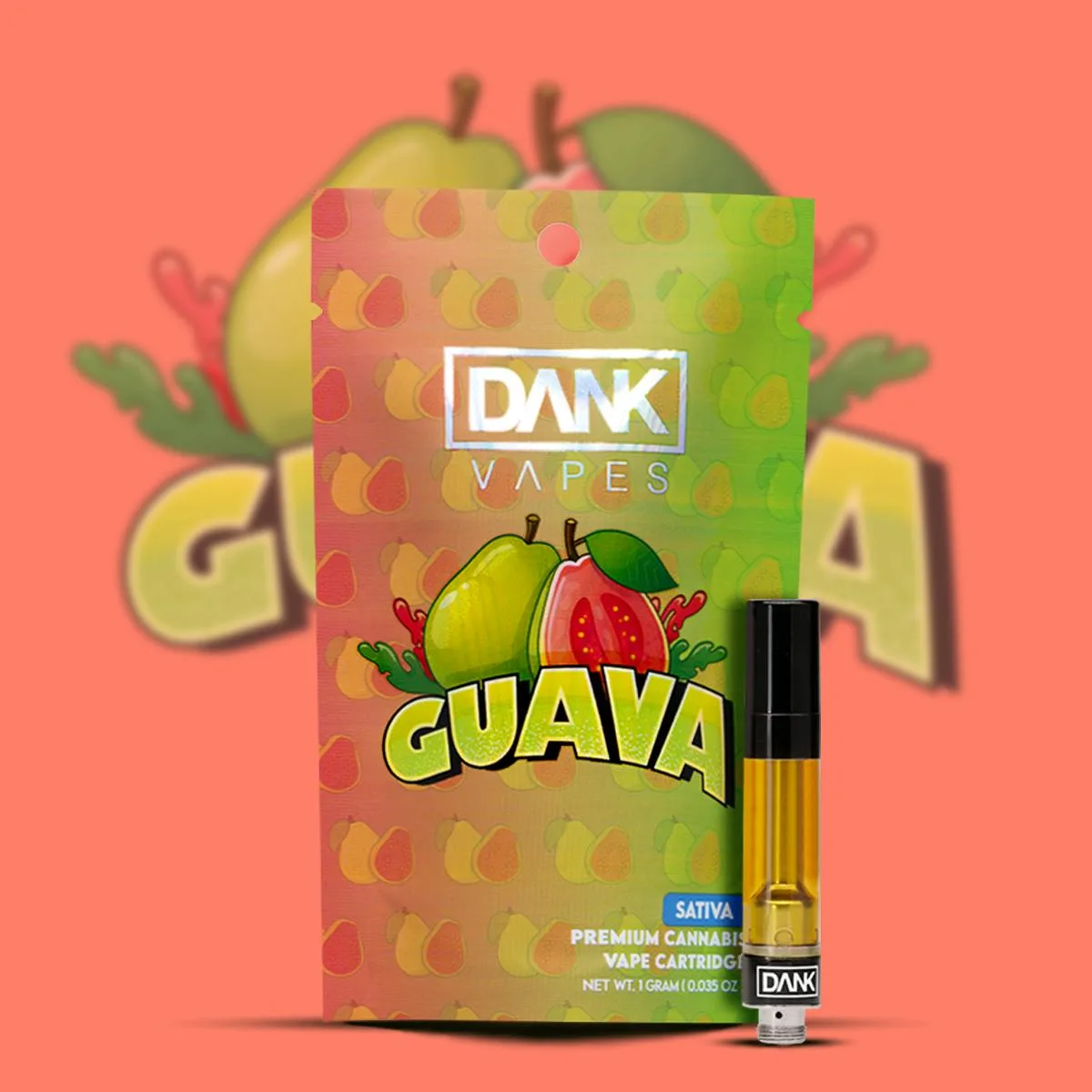 GUAVA - 1G PREMIUM VAPE CARTRIDGE