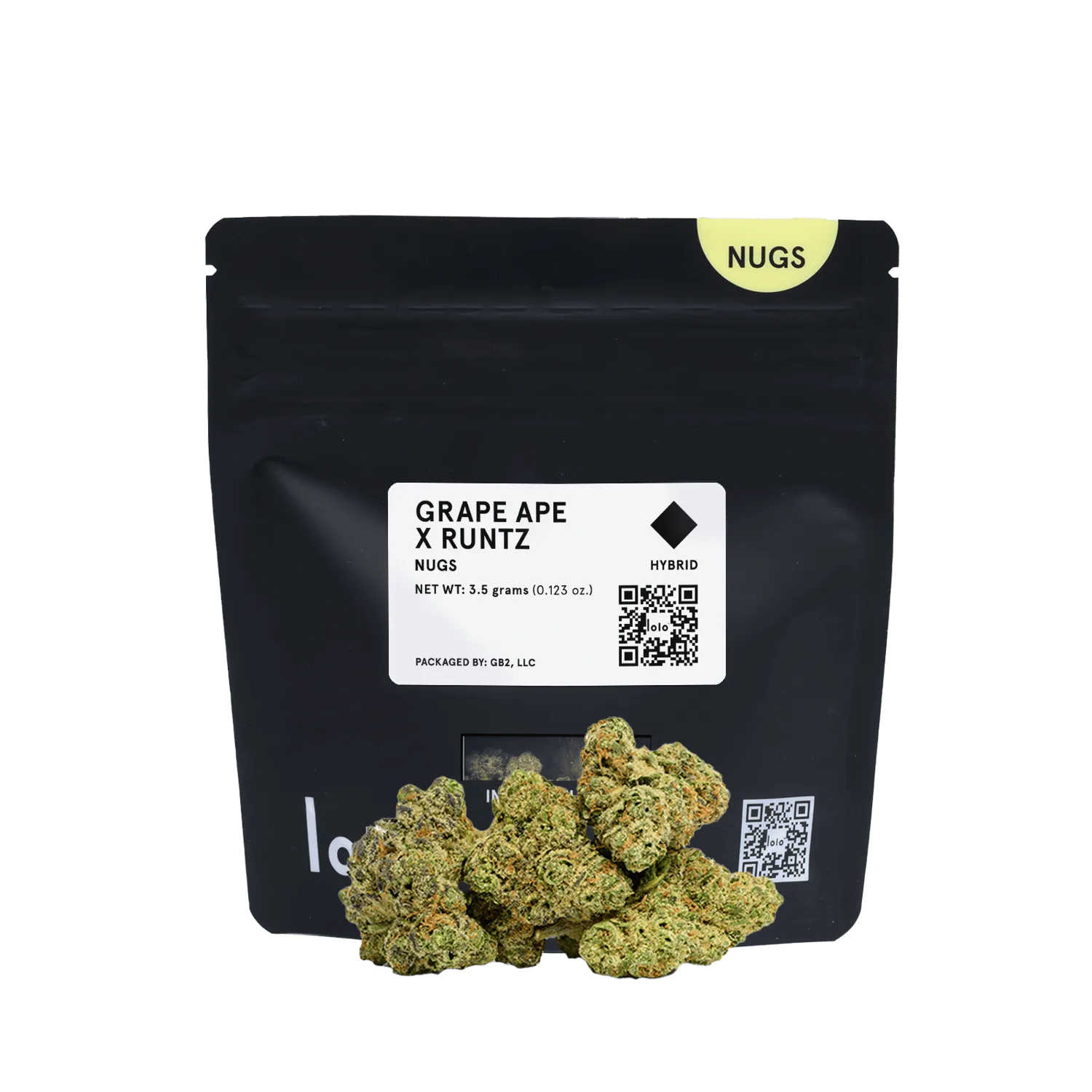 lolo | Grape Ape + Runtz | Indoor Nugs | 3.5g