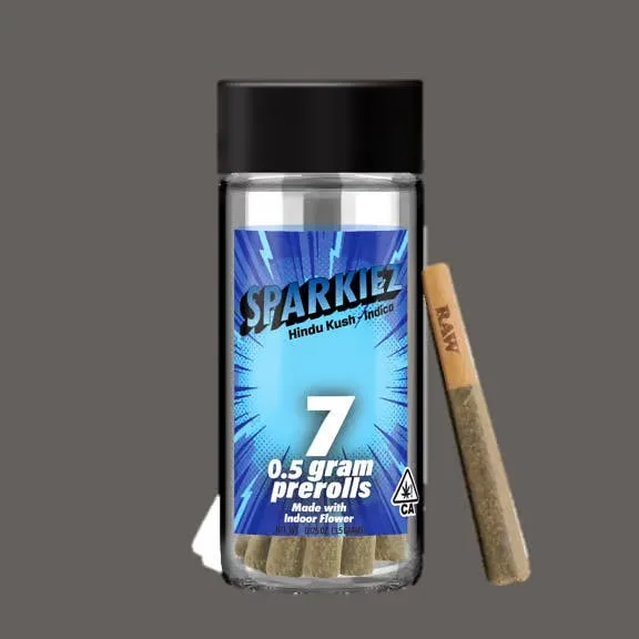 Sparkiez - Indica Minis 7pk Pre Rolls - 3.5 g