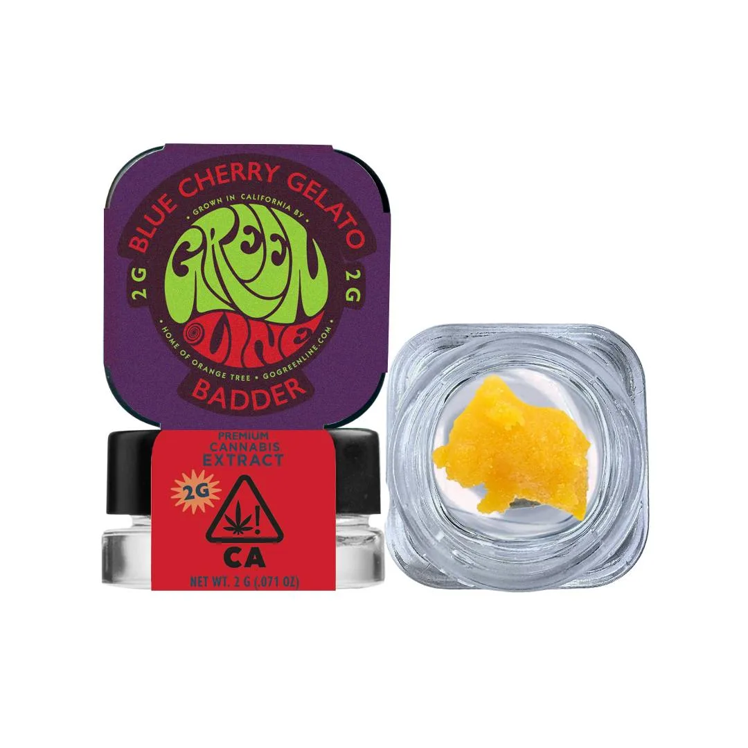 Blue Cherry Gelato - Badder - Extract - Indica - 2g