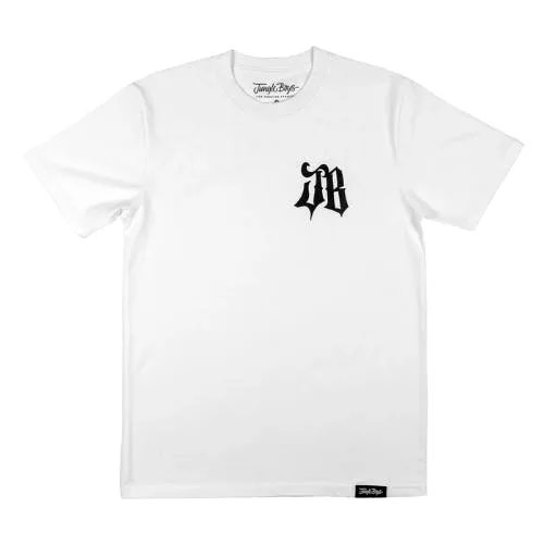 Jungle Boys Clothing | Jungle Boys Script Tee (White)