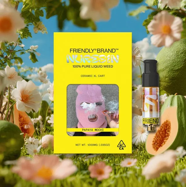 Friendly Brand | Papaya Mochi | Live Nuresin Cartridge | 1g