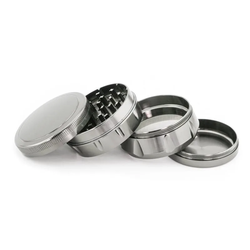 63mm SOLID COLOR METAL 4PC GRINDER