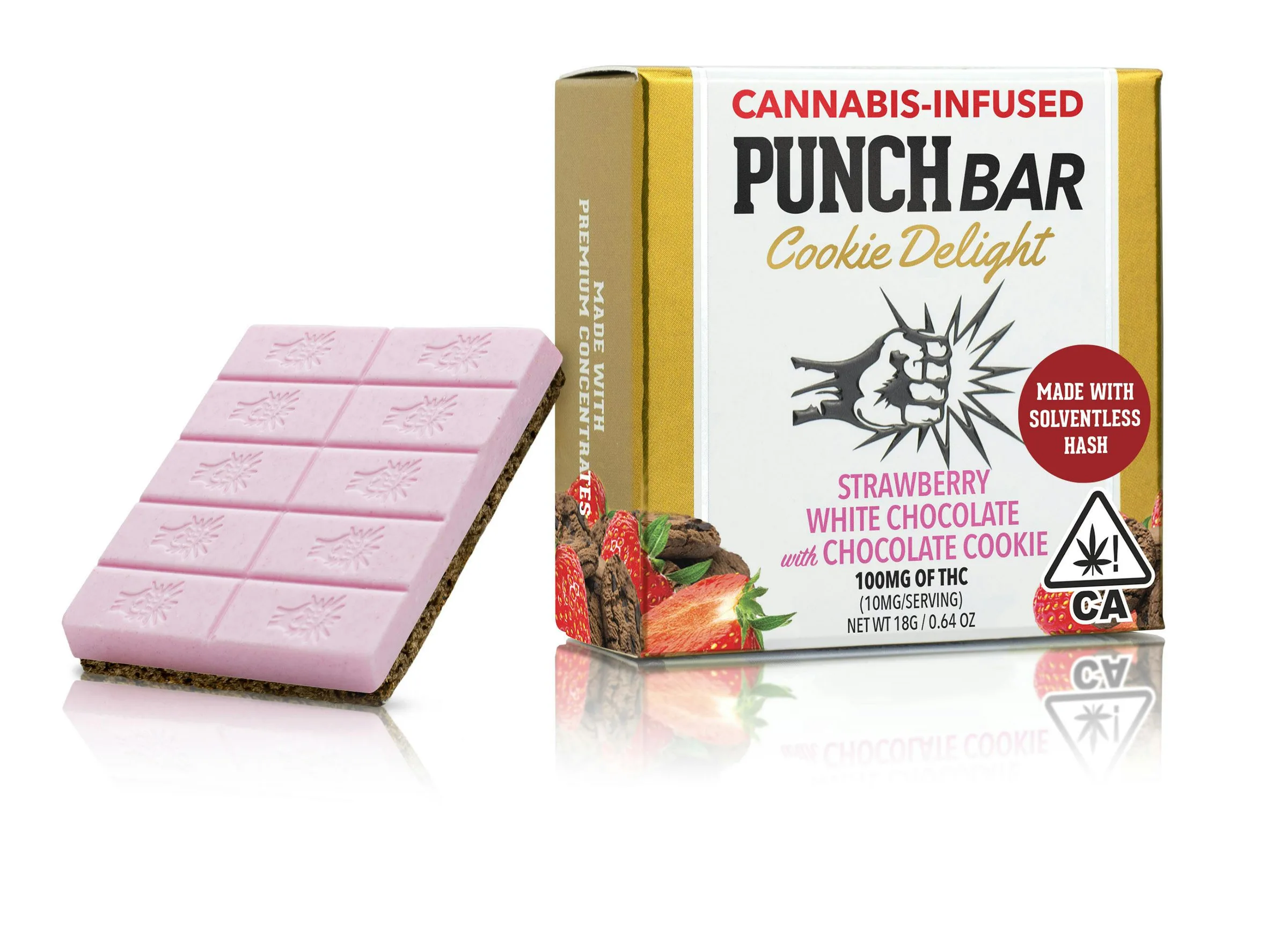 Strawberry White Chocolate Cookie Delight PunchBar