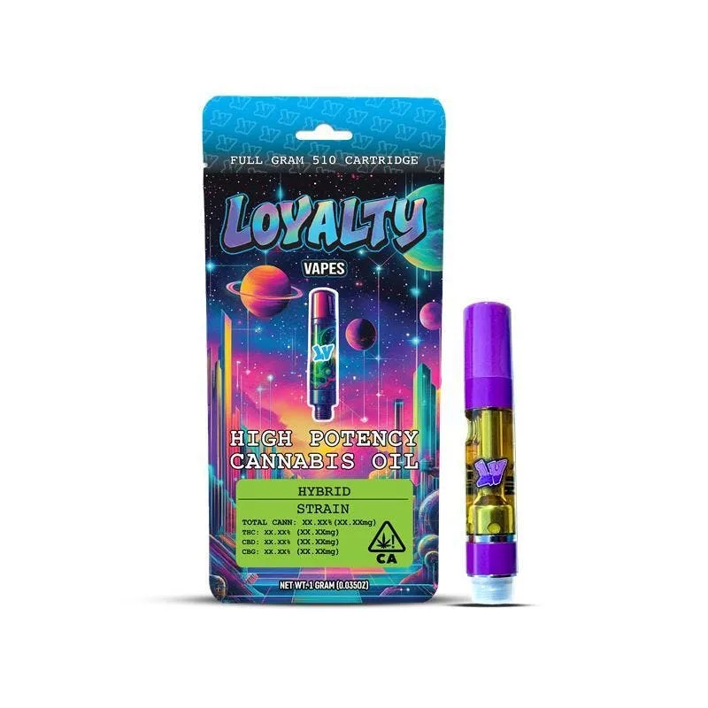 Loyalty | HPCO | 1g Vape Cartridge | 24K Gold (H), Buddies