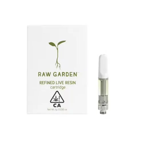 Raw Garden™ - Kosher Chem Refined Live Resin™ Cartridge - 1 g
