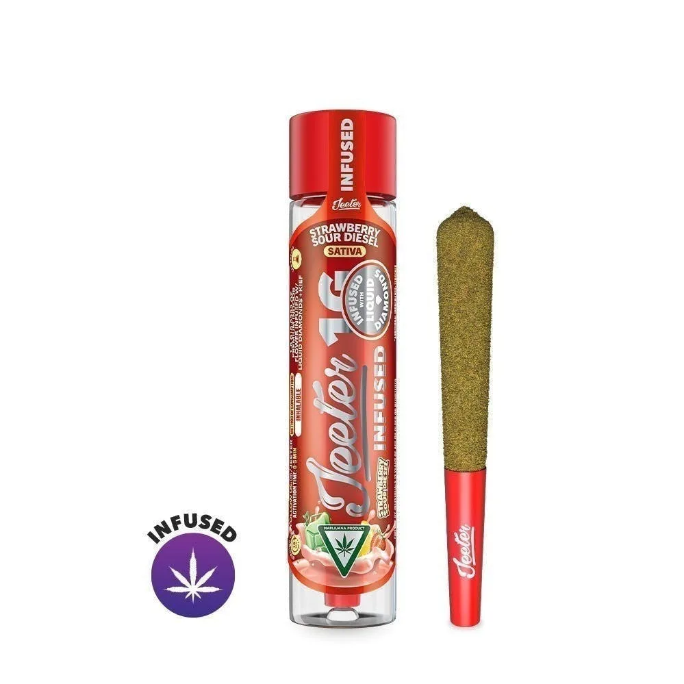 Jeeter | Strawberry Sour Diesel | Infused Joint | 1g