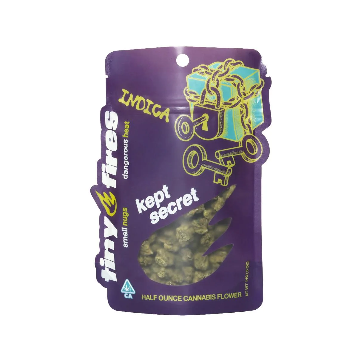 Kept Secret - 1/2 oz Indica Flower | Tiny Fires