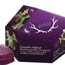 Boysenberry 1:1:3 THC:CBD:CBN Indica Enhanced Gummies | 10-Pack | 100mg