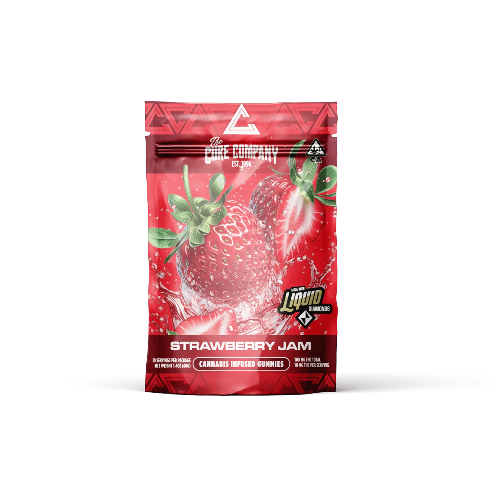 The Cure Company Edible - Strawberry Jam 100mg