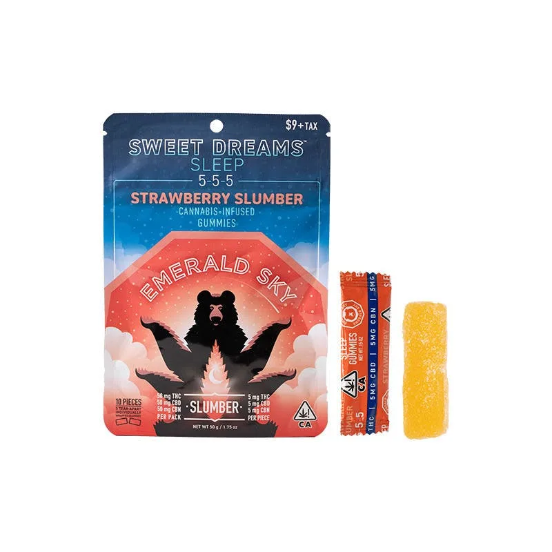 Emerald Sky Sweet Dreams Gummy - Strawberry Slumber