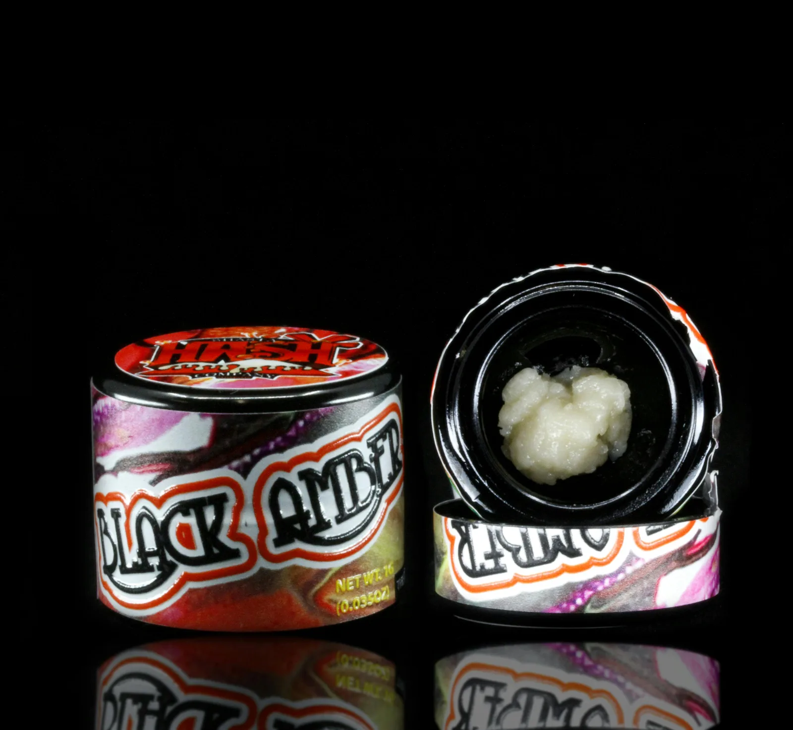 Shasta Hash Co. Black Amber T1 Live Rosin 1g