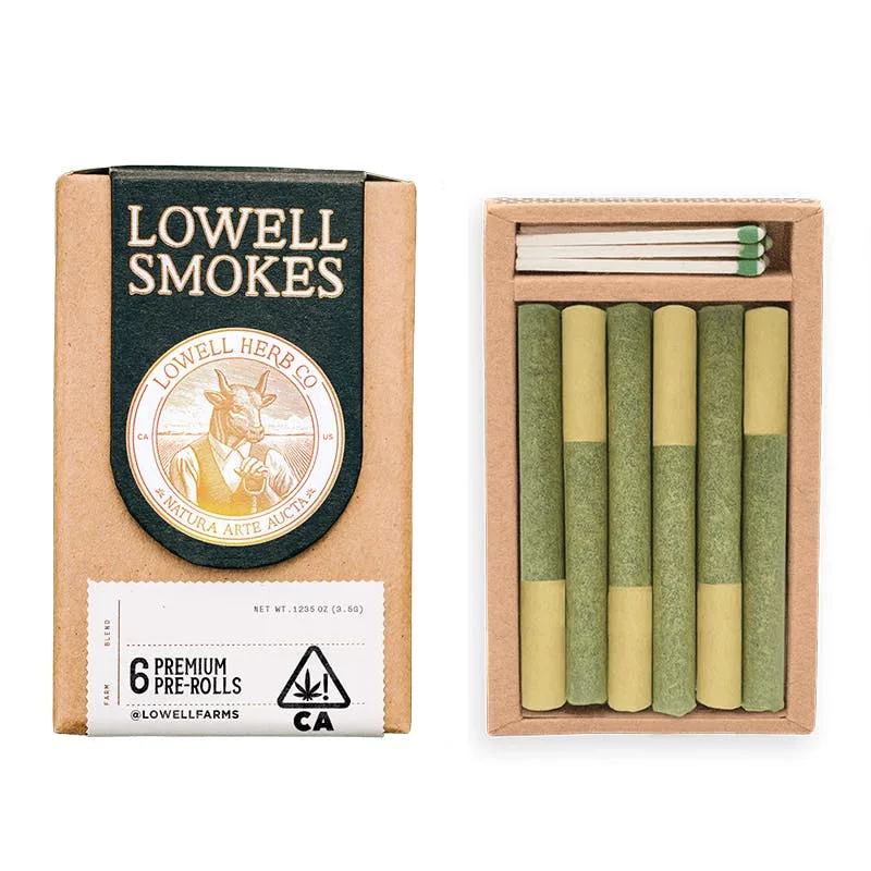 Lowell Smokes | 3.5g Pre Roll Pack | The Harmony Hybrid
