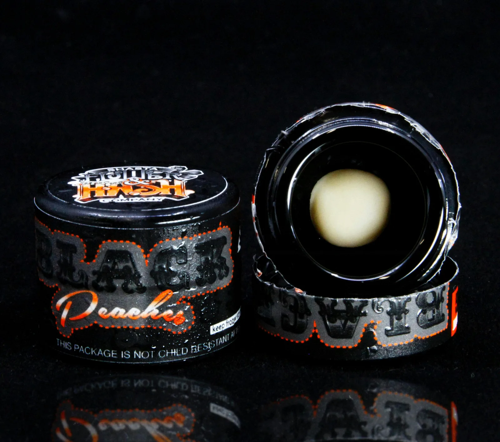 Shasta Hash Co. Black Peaches T1 Live Rosin 1g