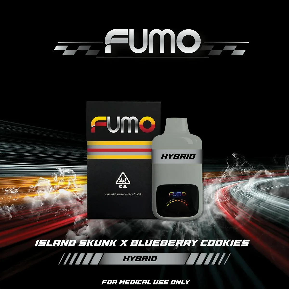 FUMO- ISLAND SKUNK X BLUEBERRY COOKIES - Liquid Diamond/Live Resin 2g