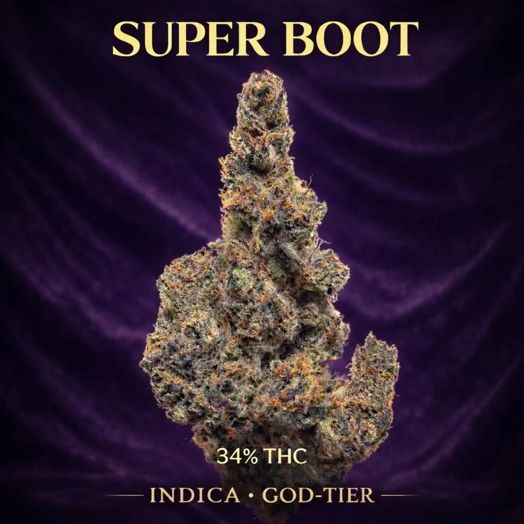 HITS | SUPER BOOT | INDICA 34% | TOP-SHELFplus (14G) | EXOTICS