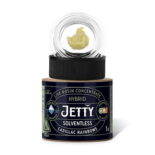 Jetty Concentrate OCal Live Rosin 1g Tangie Cookie Burger