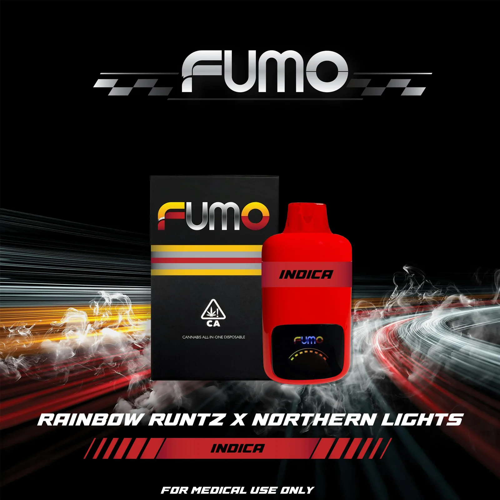 FUMO- RAINBOW RUNTZ X NORTHERN LIGHTS - Liquid Diamond/Live Resin 2g