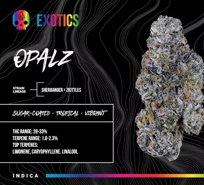 OPALZ 14G SMALLS EXOTICS BOSKY BAG