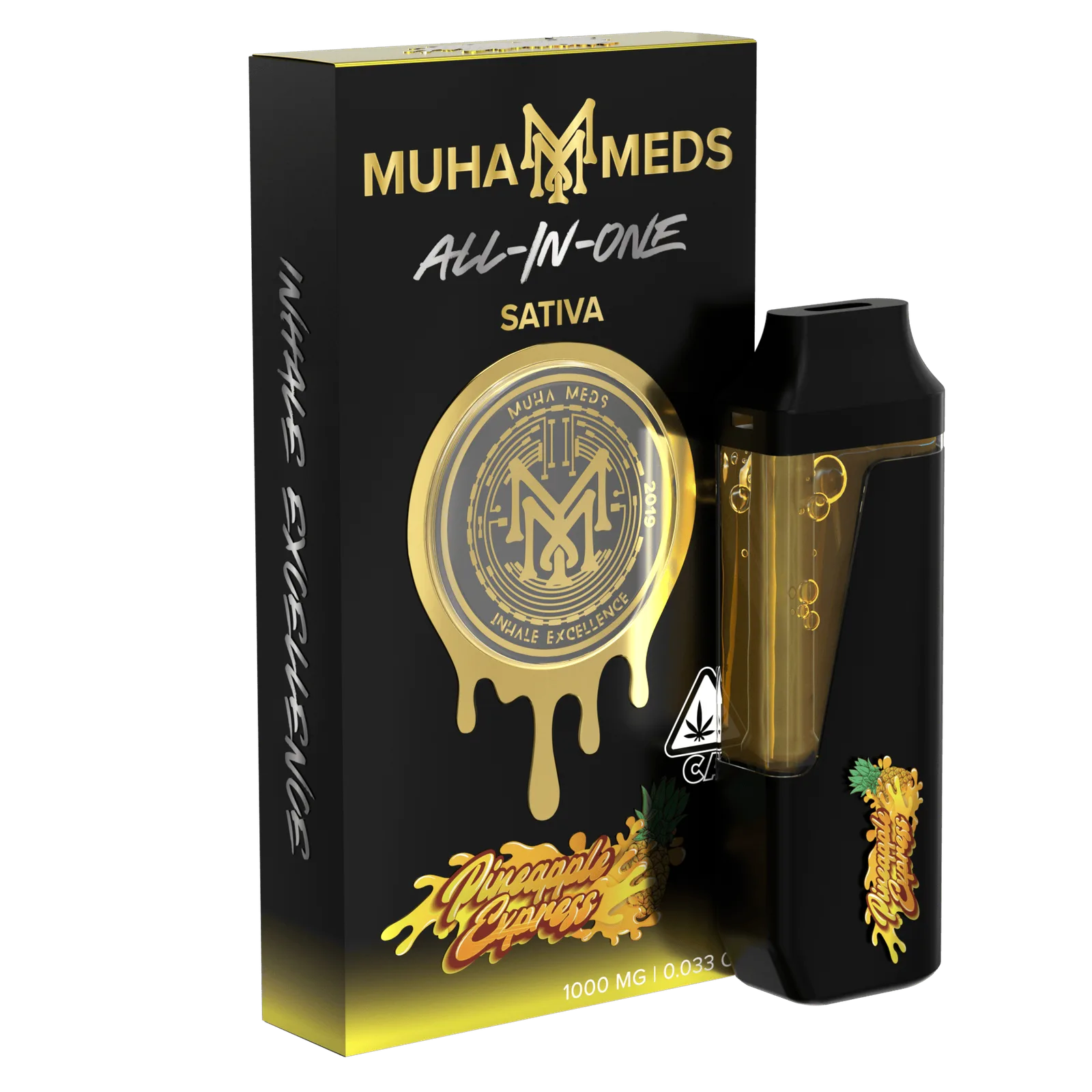 Muha Meds | Pineapple Express | Disposable | 1g