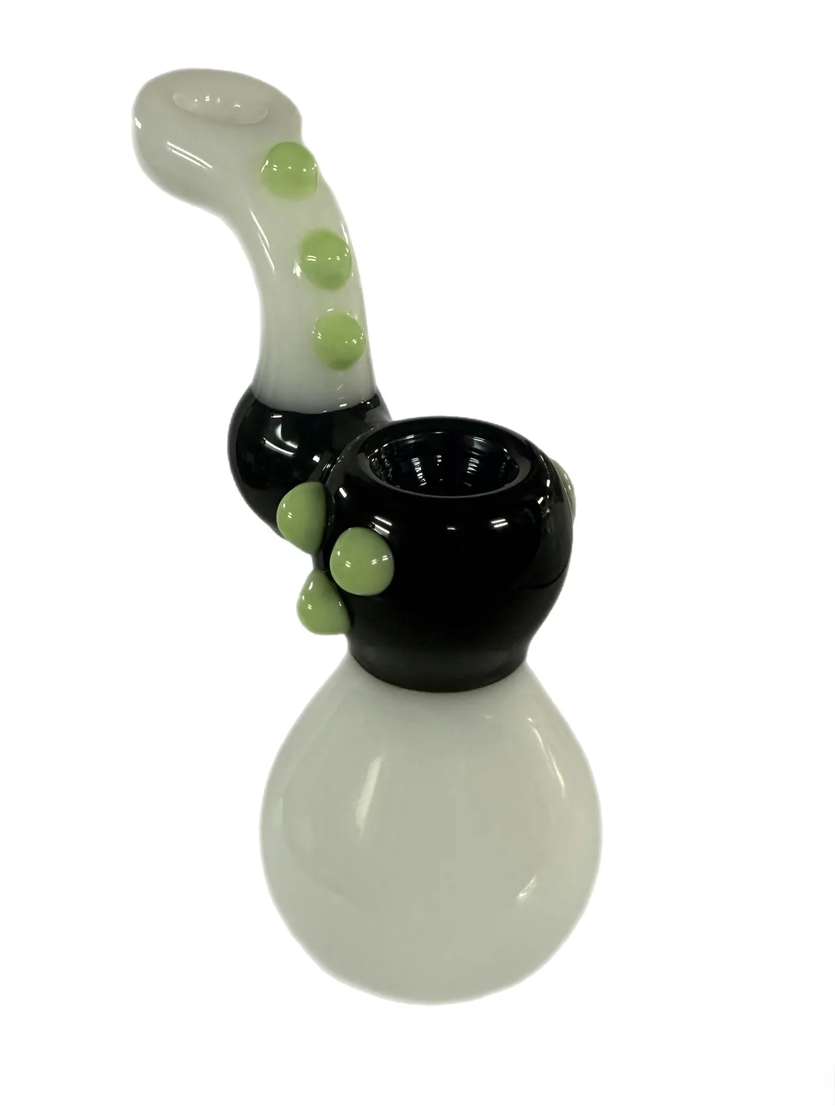 Glass Bong | Black/White Design | Medium