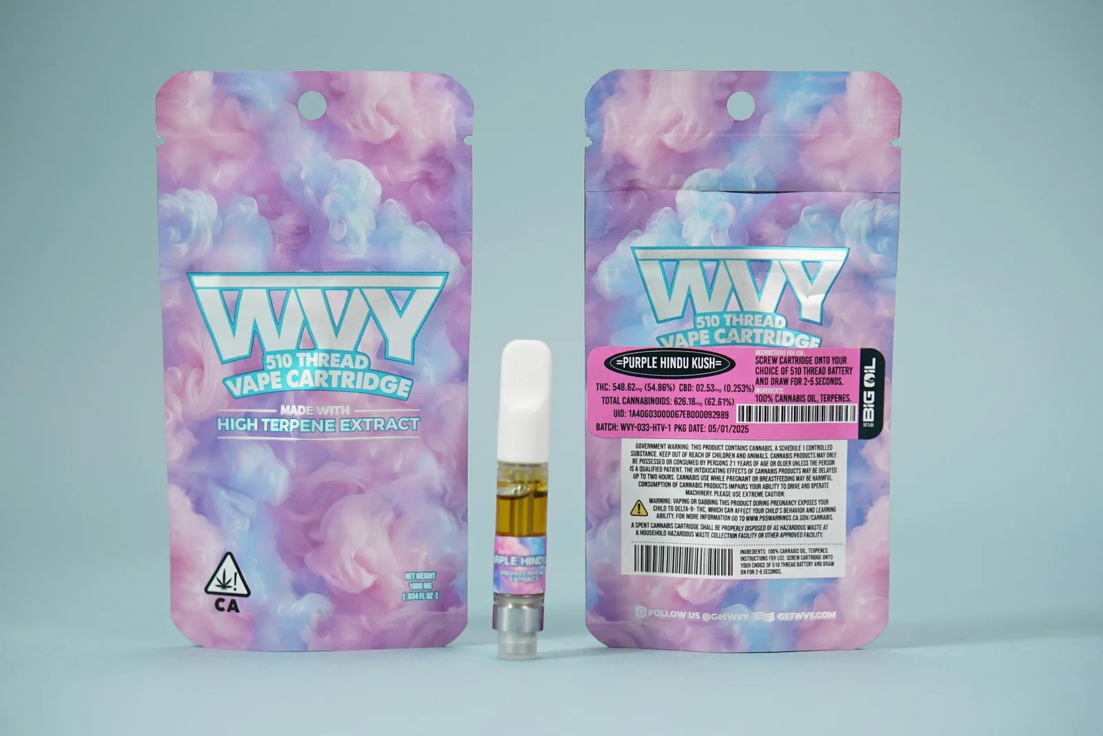 WVY - Purple Hindu Kush - High Terp Vape