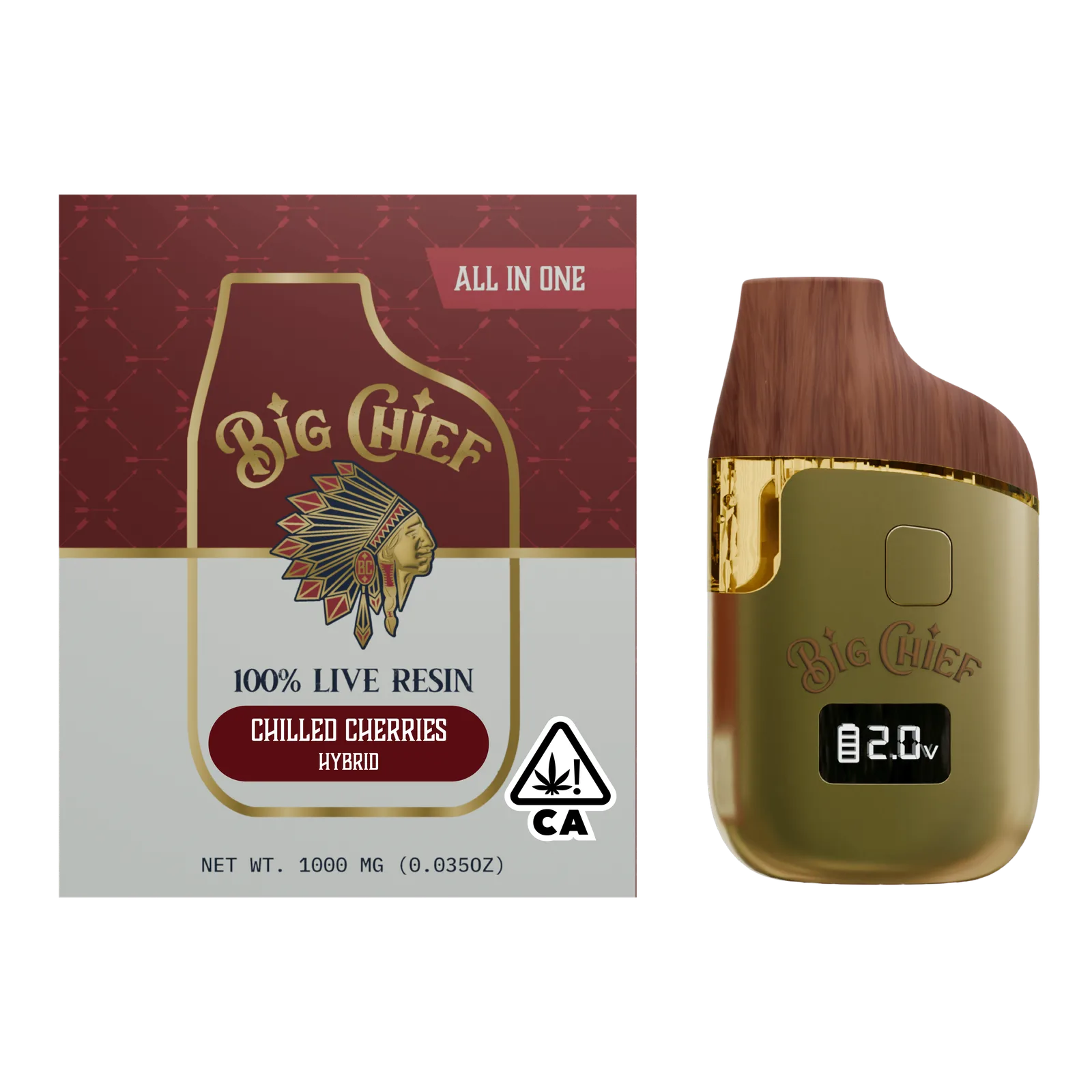CHILLED CHERRIES - 1G 100% Live Resin All-In-One