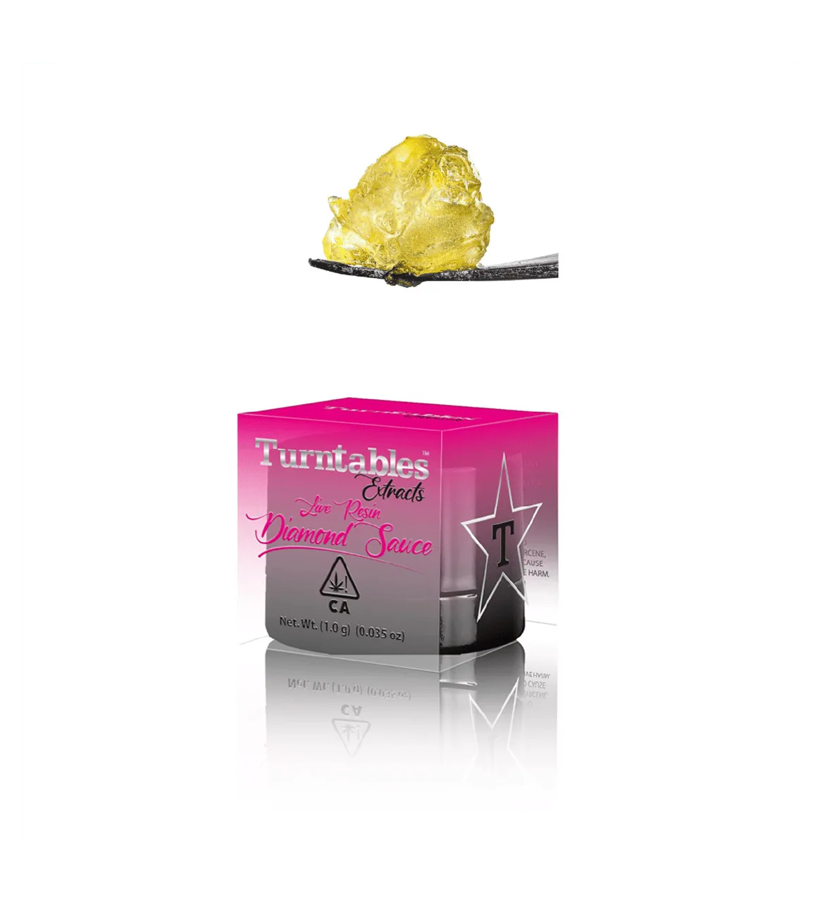 Turntables Live Resin Diamond Sauce 1G PineApple Kush