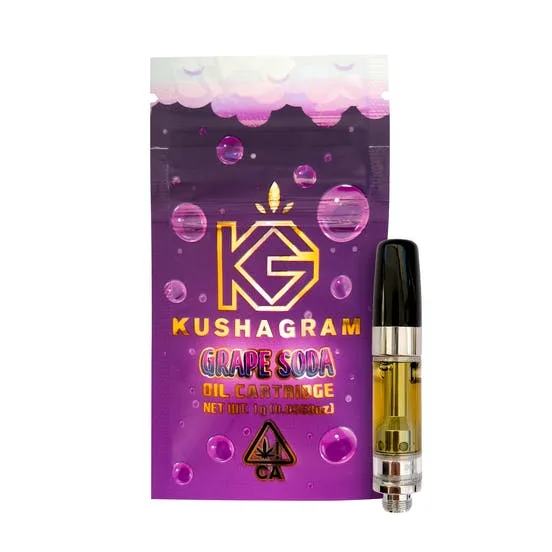 .⠀⠀⠀KUSHAGRAM Grape Soda Premium Cartridge 1g