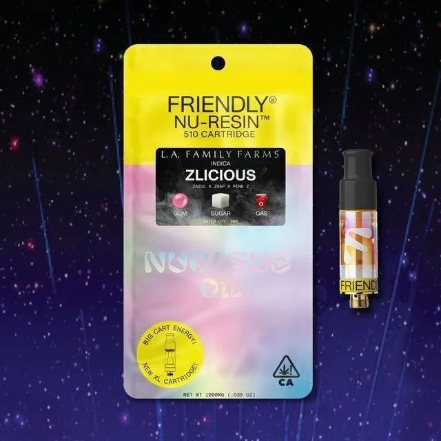Friendly Brand x L.A.F.F. | Zlicious | Cured Nuresin Cartridge | 1g