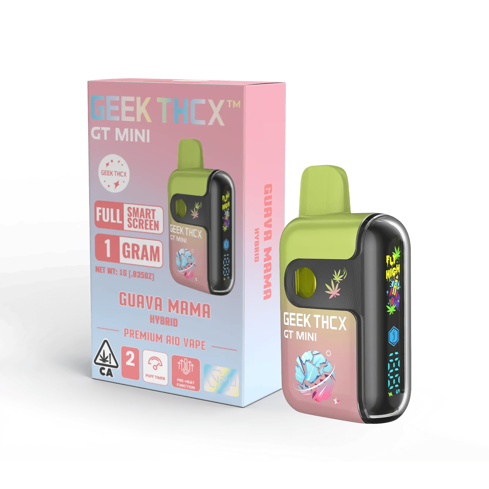 GEEK THCX - 1g AIO - Guava Mama