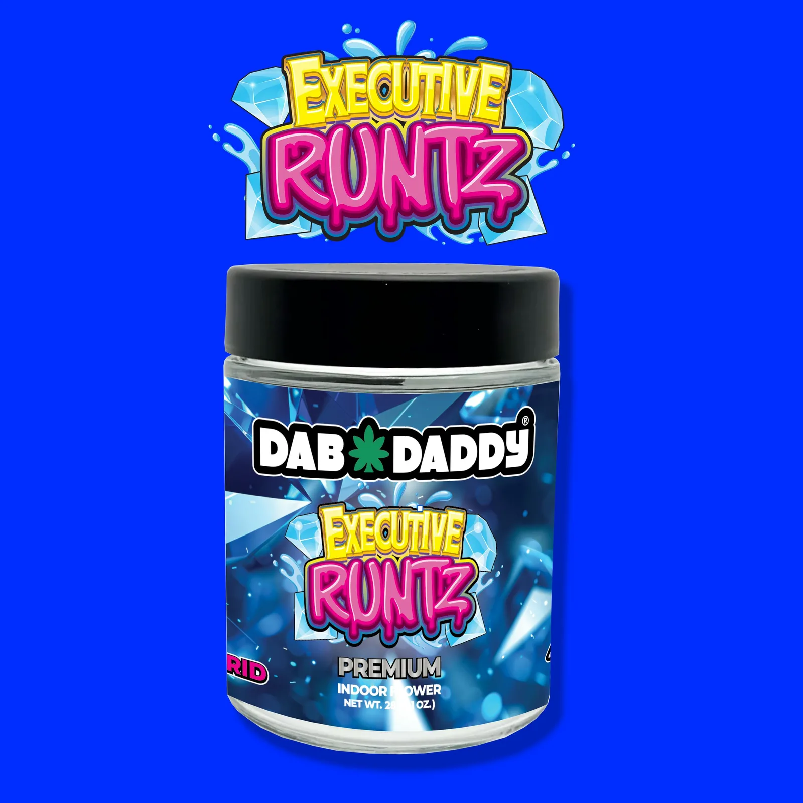 Executive Runtz Flower Dab Daddy® 28g Premium Indoor Flower