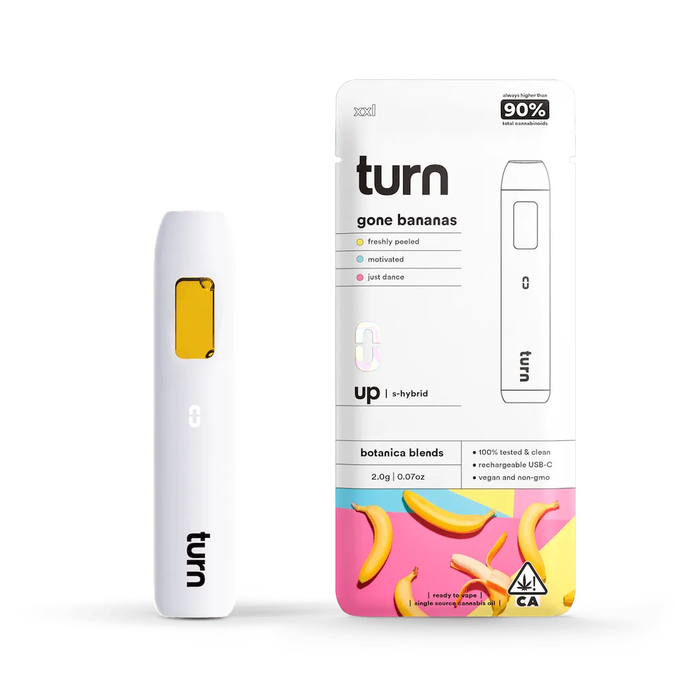 turn | Gone Bananas | Disposable | 2g