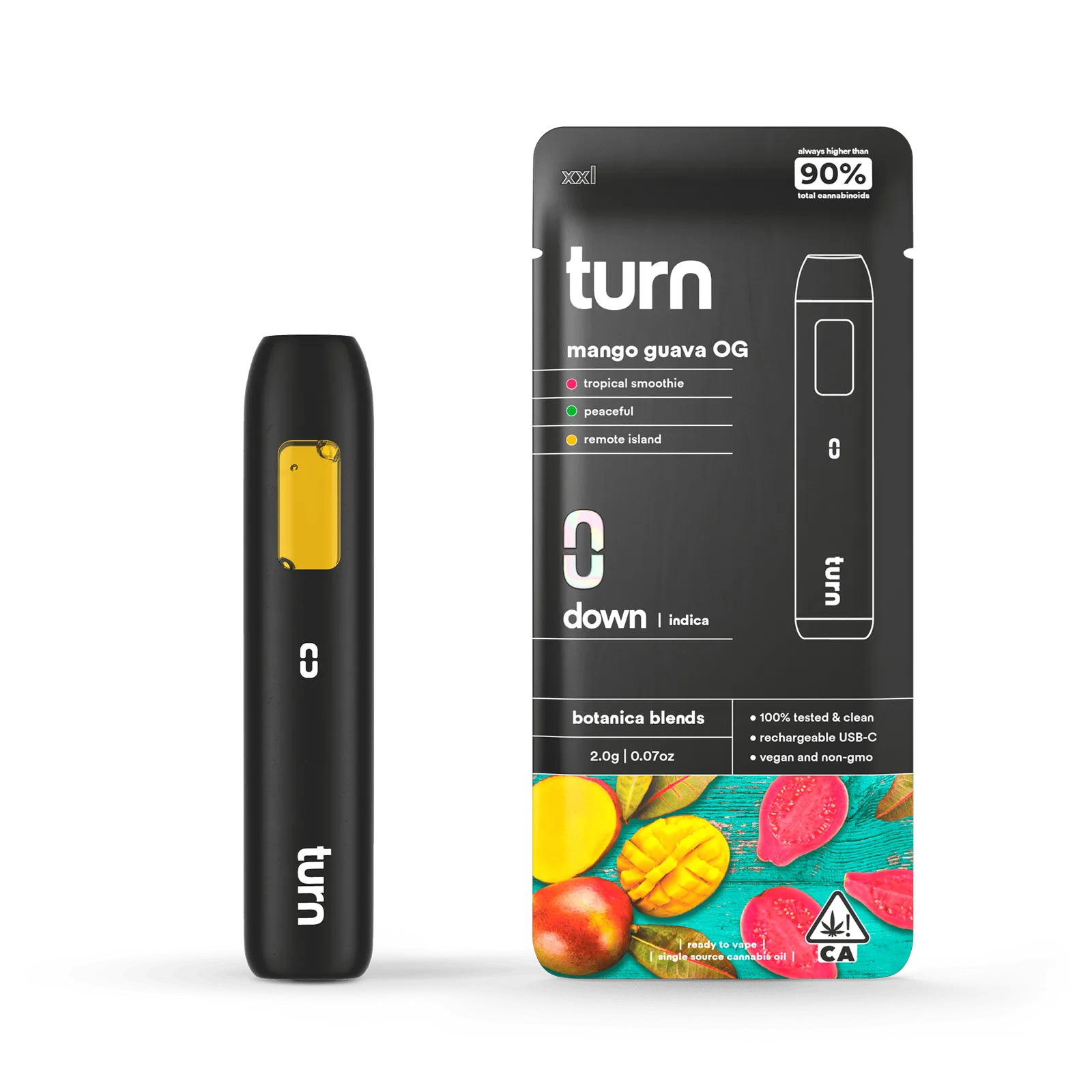 turn | Mango x Guava OG | Disposable | 2g