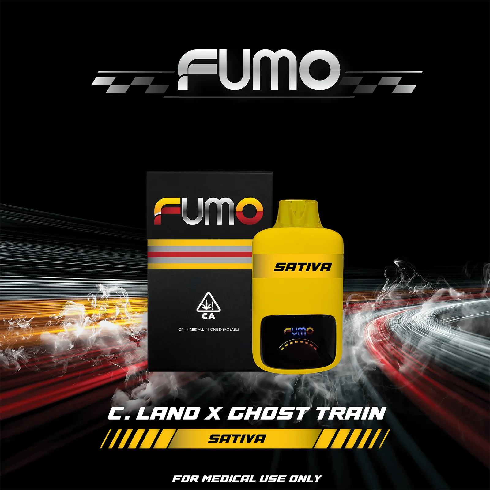 FUMO- C. LAND X GHOST TRAIN - Liquid Diamond/Live Resin 2g