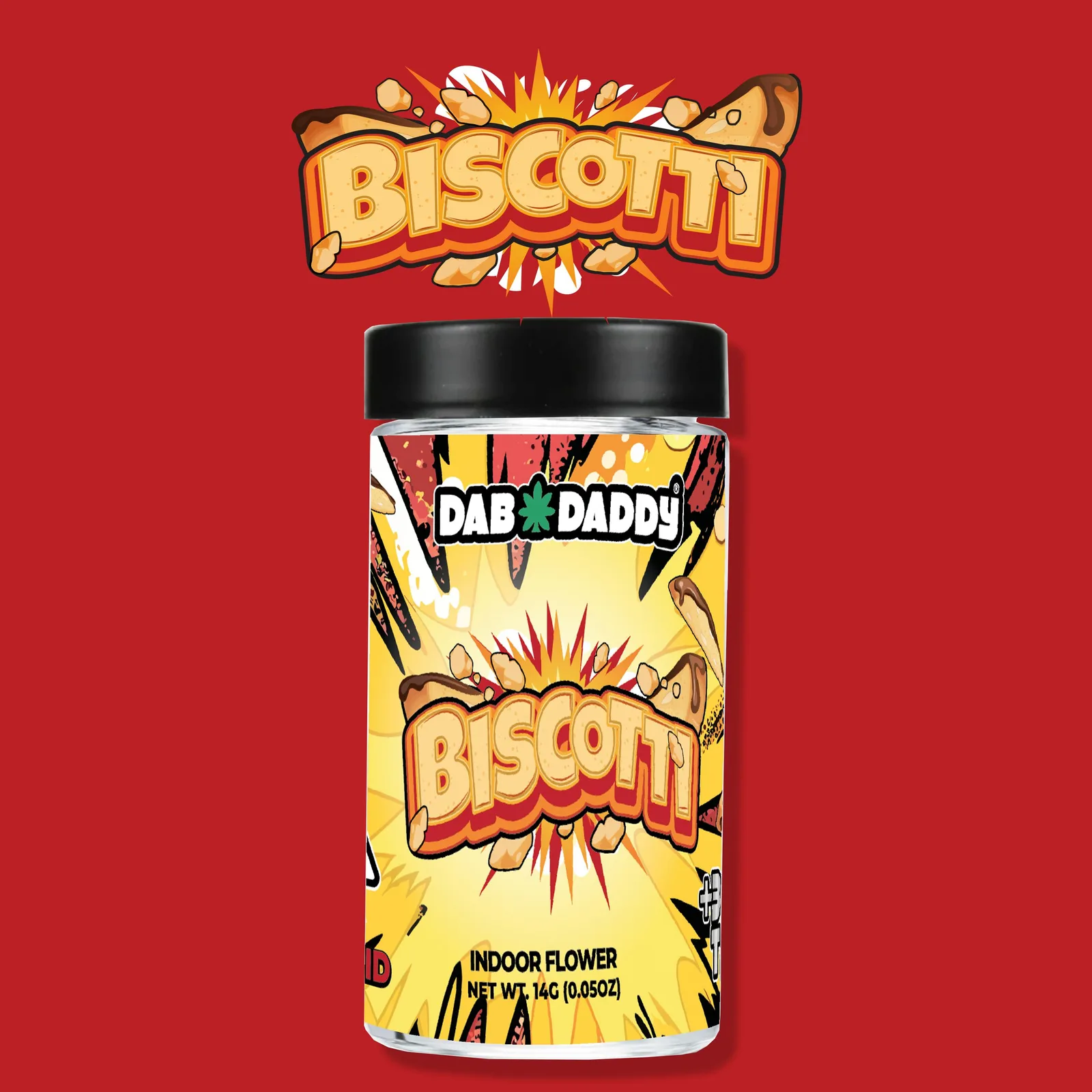 Biscotti Flower Dab Daddy® 14g Premium Indoor Flower