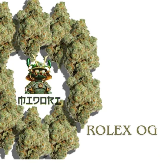 Midori Indoor Flowers Rolex OG 1/2OZ