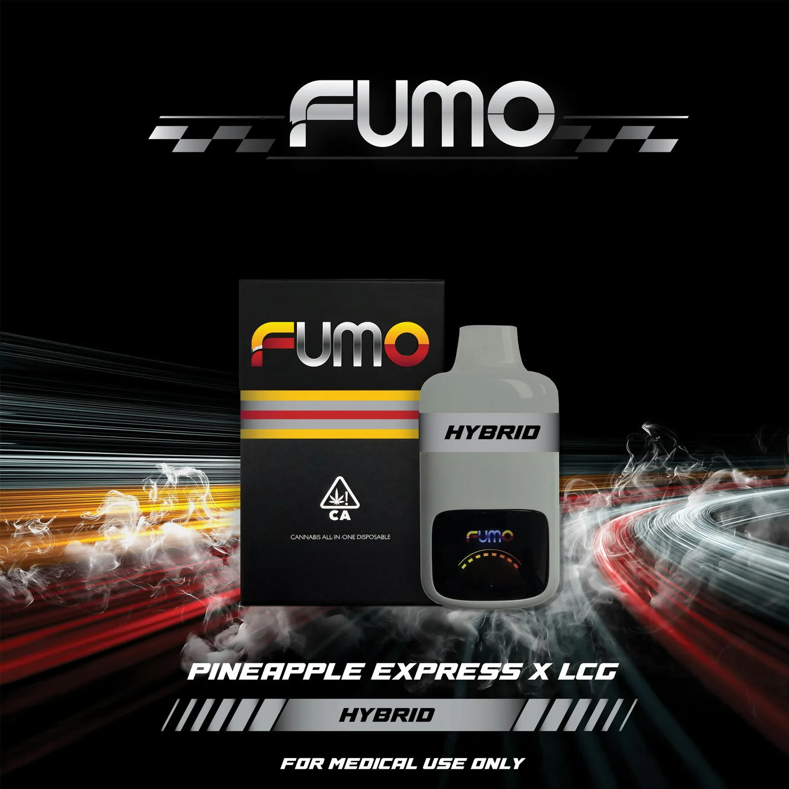 FUMO- PINEAPPLE EXPRESS X LCG- Liquid Diamond/Live Resin 2g
