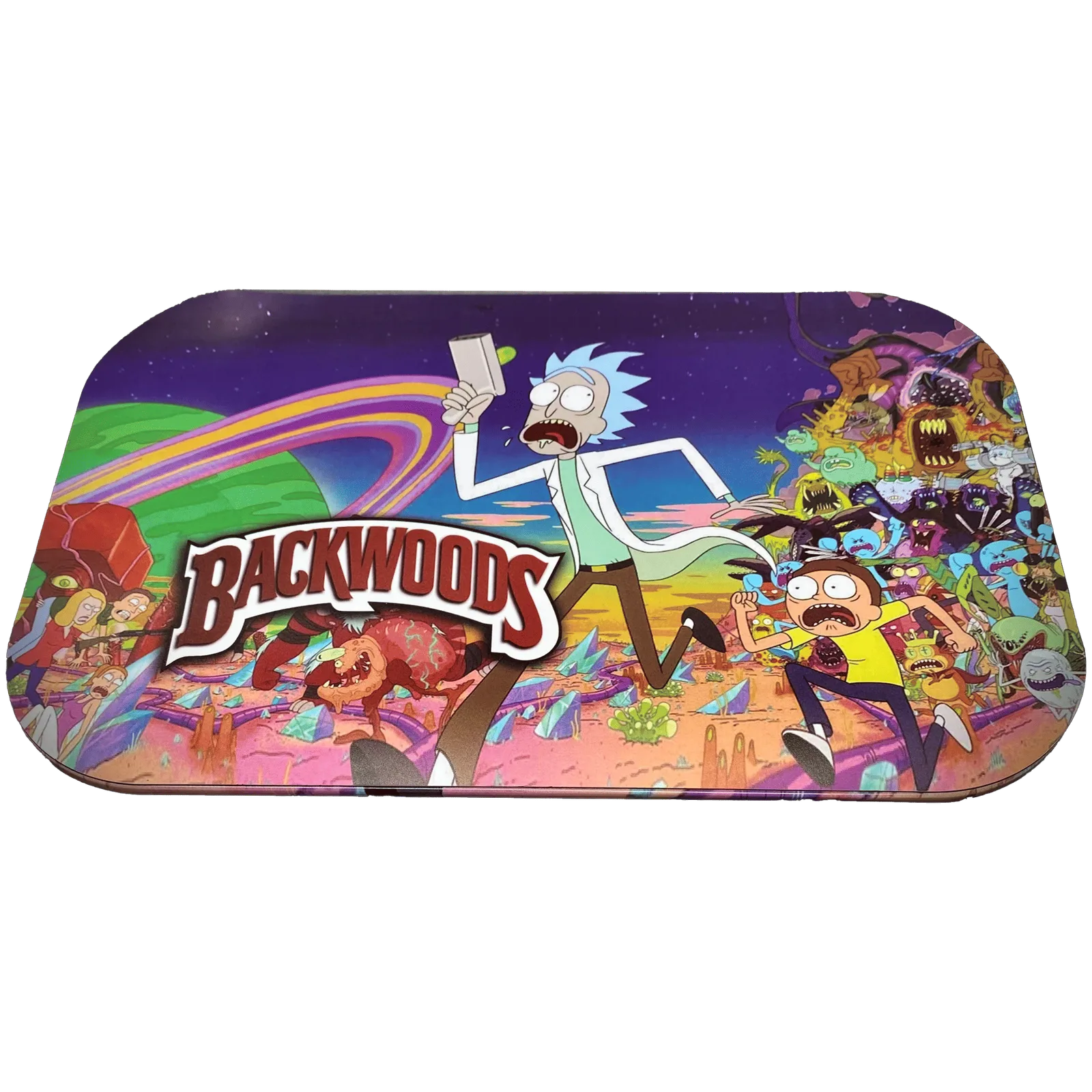 Backwoods - Rick and Morty Rolling Tray - Small