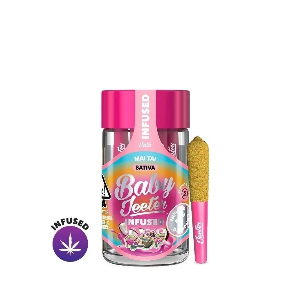 Jeeter | Mai Tai | Baby Infused Minis | 0.5g each | 5pk