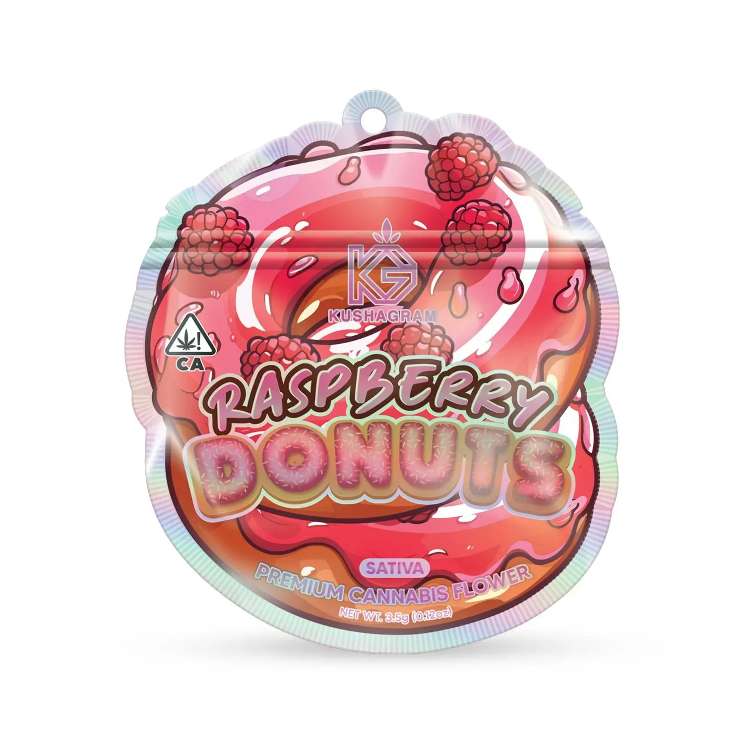 Kushagram - Raspberry Donuts - 3.5 g