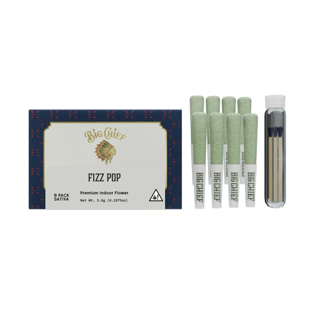 8 Pack Pre-Rolls Fizz Pop