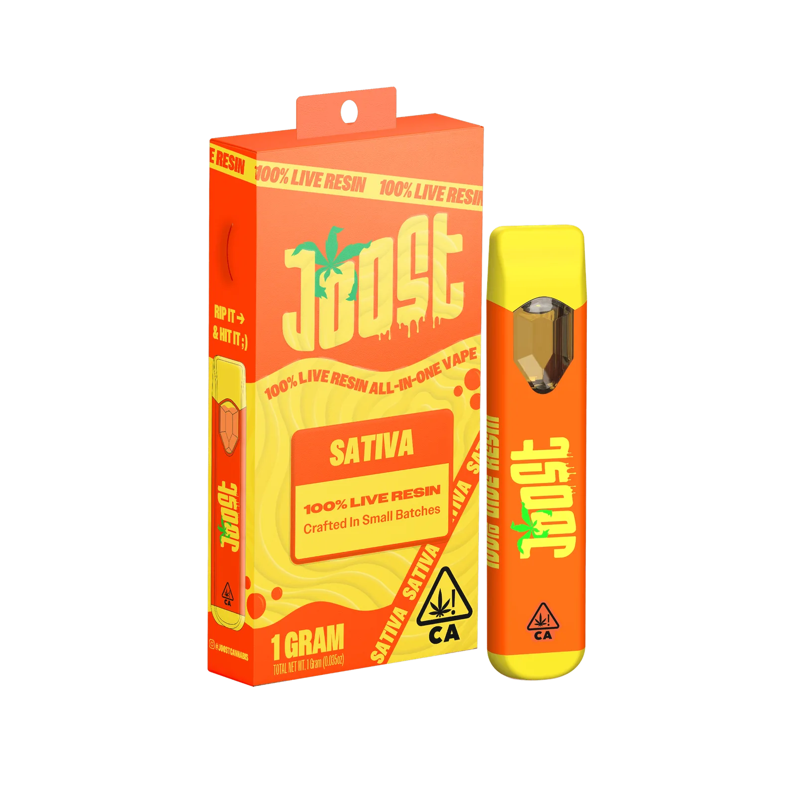 JOOST ~ Blue Dream Haze ~ Sativa ~ 100% Live Resin All-In-One Vape