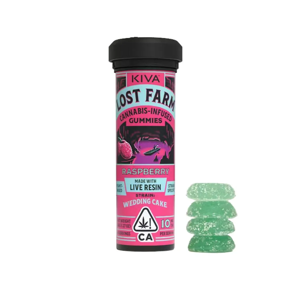 Raspberry x Wedding Cake Live Resin Gummies