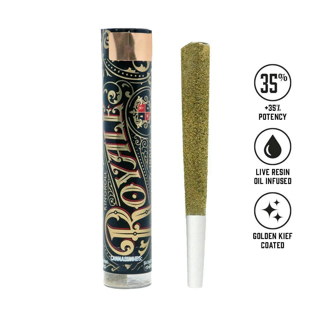 Kingroll Royale | Disco Biscuit | Infused Joint | 1.3g