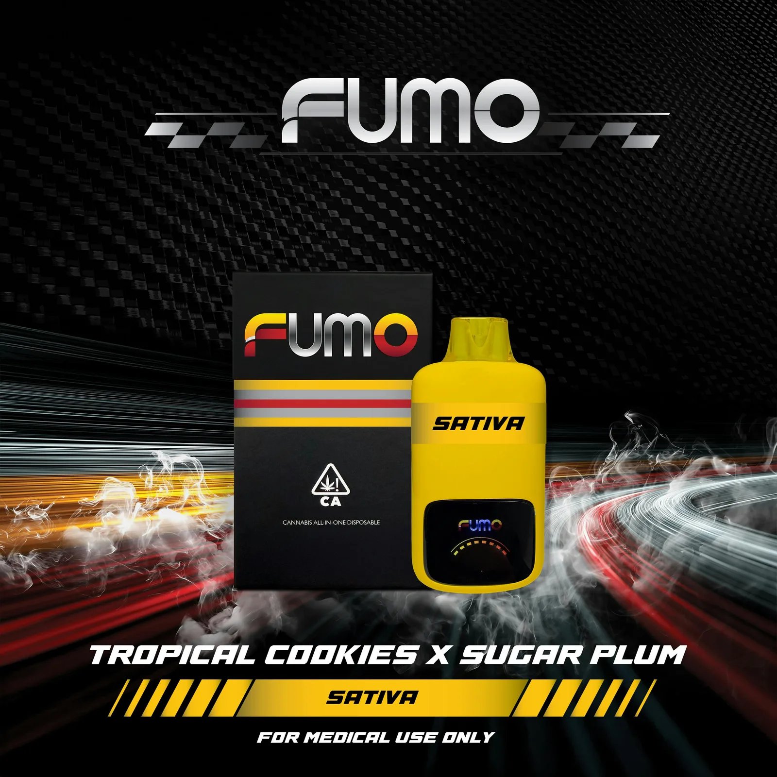 FUMO- TROPICAL COOKIES X SUGAR PLUM - Liquid Diamond/Live Resin 2g