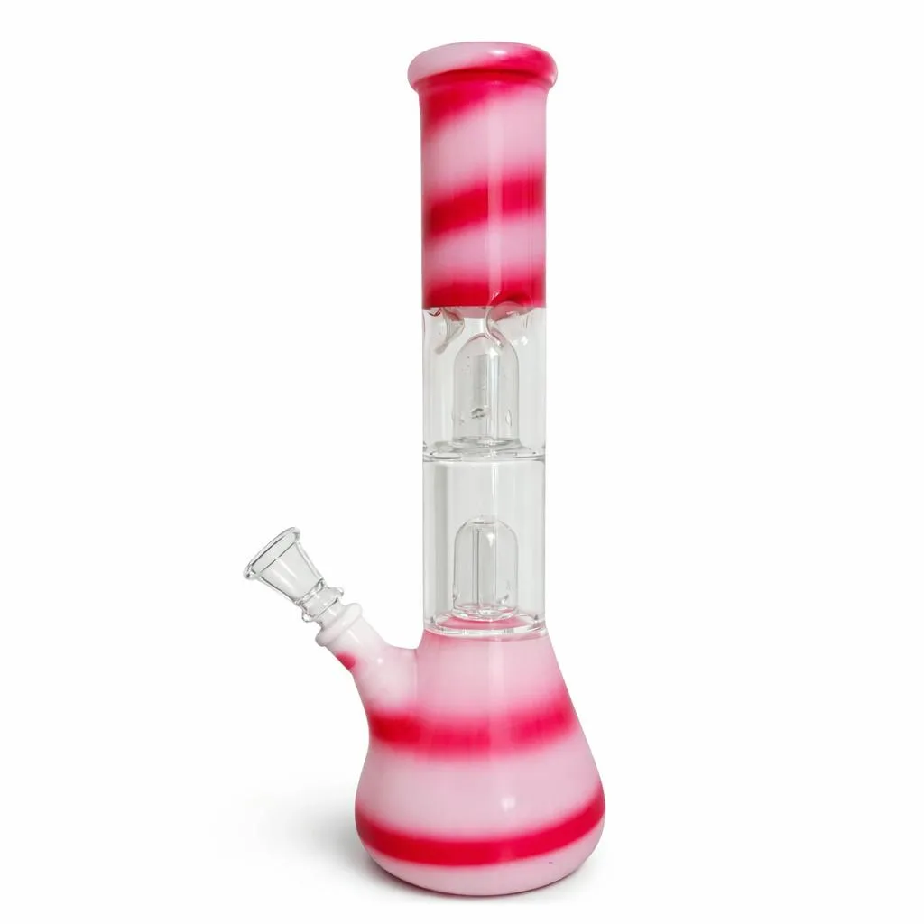 Big Size Bong - Red White