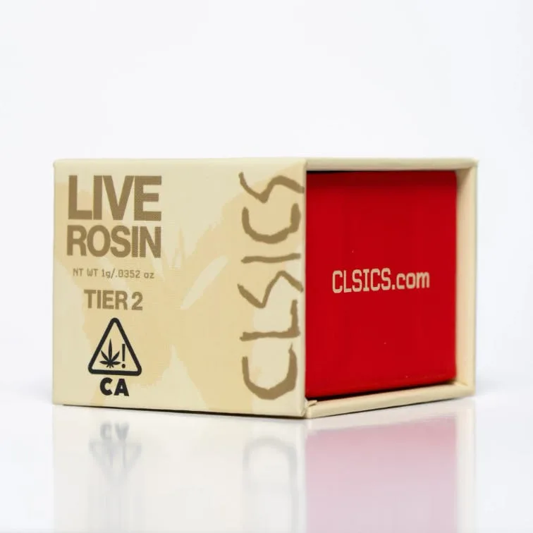 GOVERNMINT OASIS - TIER 2 LIVE ROSIN -1G - HYBRID - CLSICS