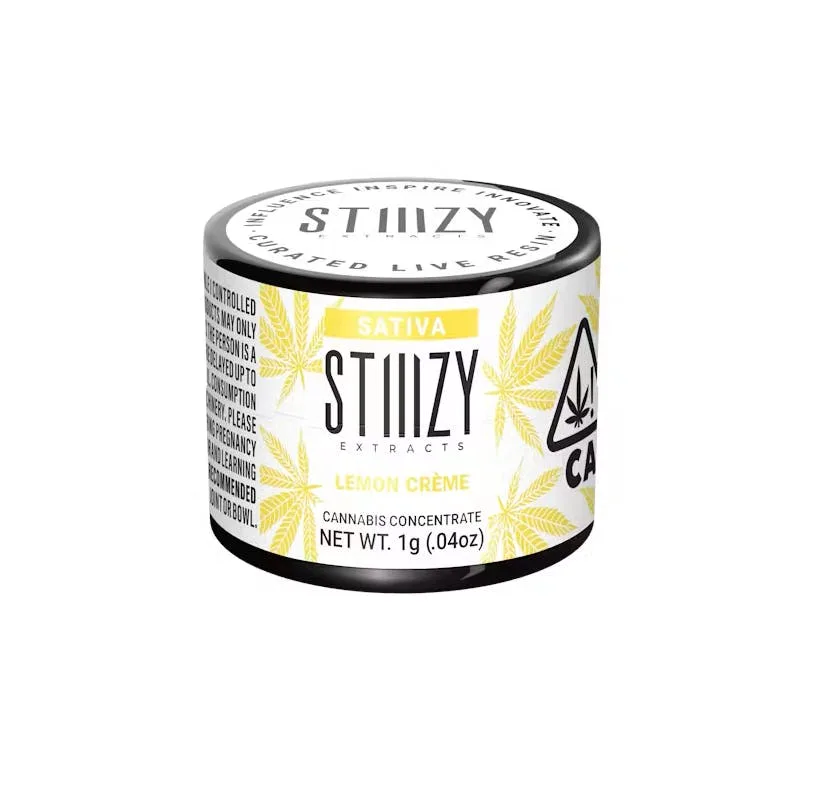 STIIIZY - ( Sativa ) Live Resin 1G Concentrate ( Lemon Creme / Berry Sundae )